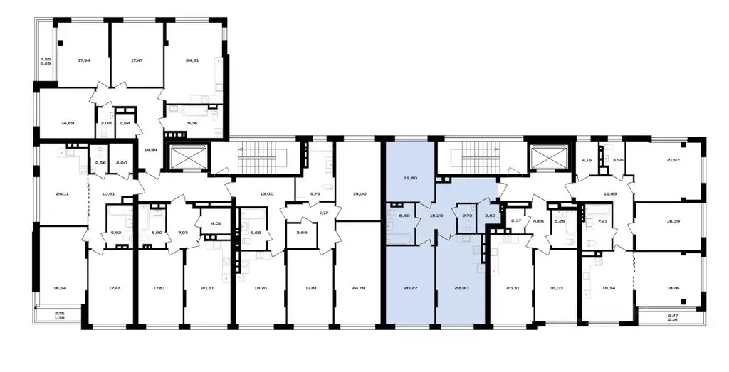 2-к кв. Воронежская область, Воронеж ул. Ольминского, 4 (85.82 м) - Фото 2