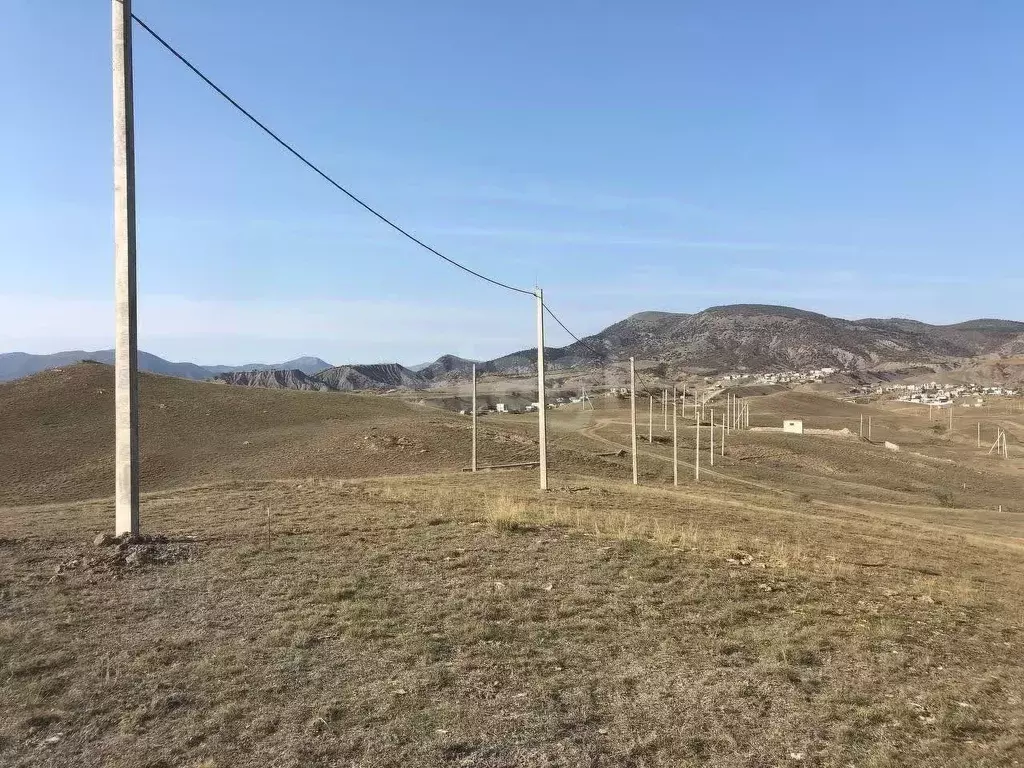 Участок в Крым, Судак муниципальный округ, с. Миндальное ул. Никитская ... - Фото 1