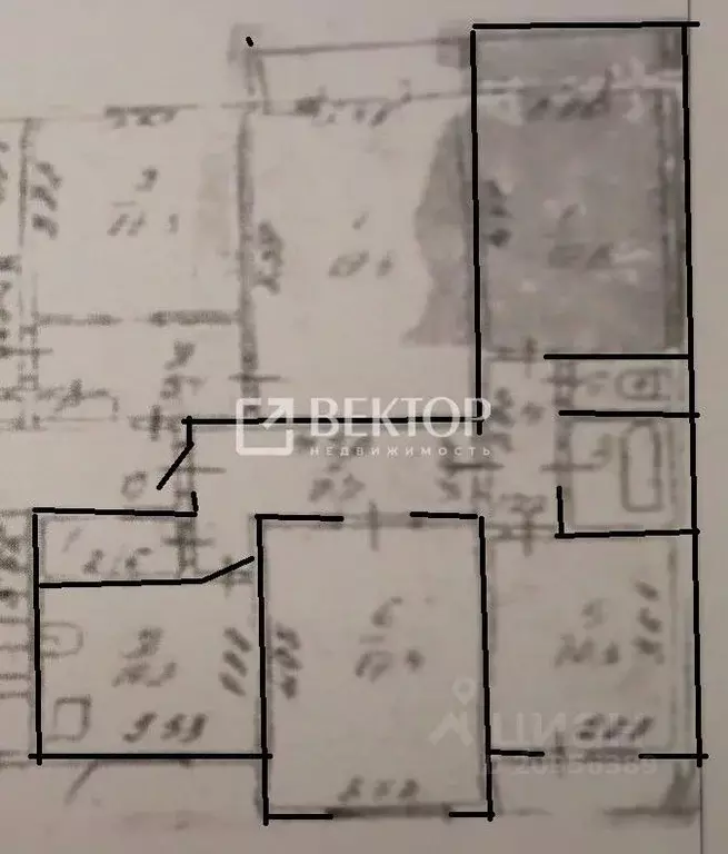 3-к кв. Ивановская область, Тейково ул. 1-я Комовская, 6 (68.1 м) - Фото 2