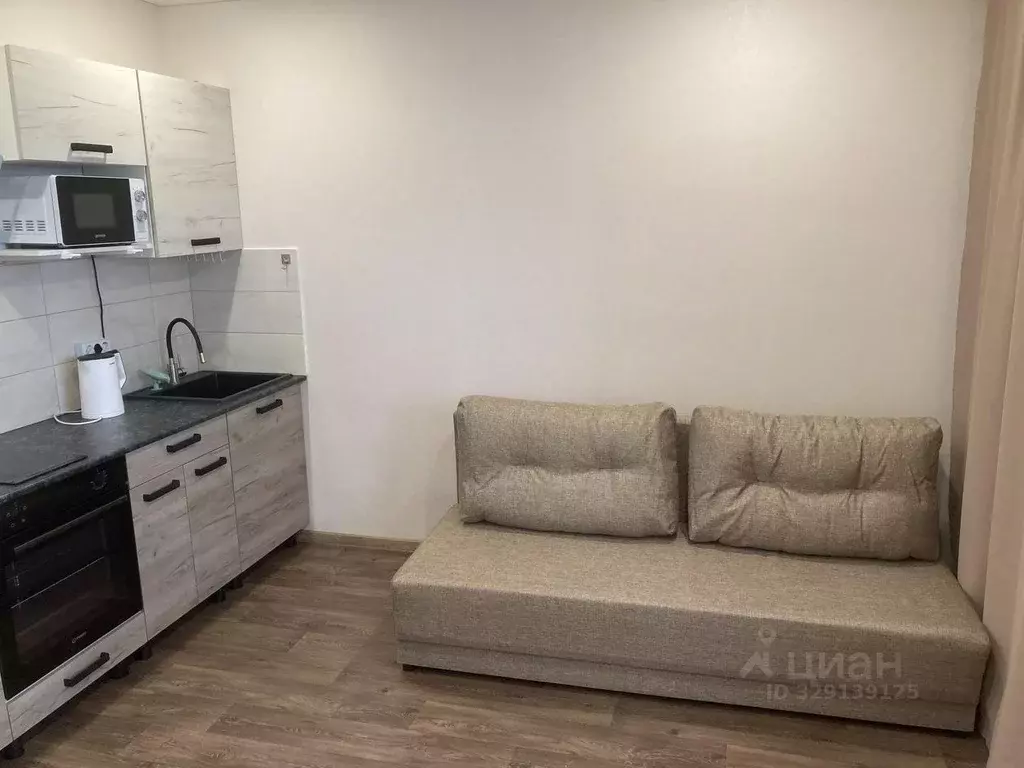 Студия Оренбургская область, Оренбург ул. Юркина, 2 (22.8 м) - Фото 2