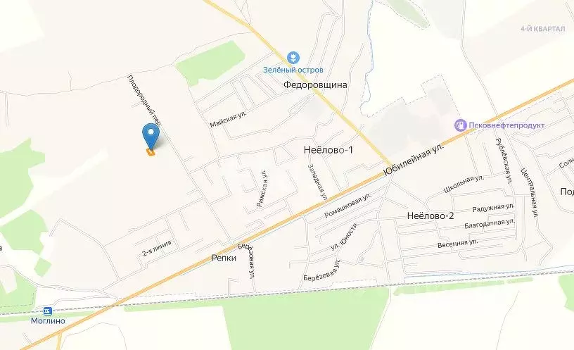 Участок в Псковская область, Псковский район, Логозовская волость, д. ... - Фото 1