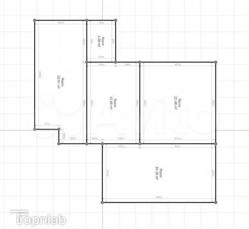 1-к. квартира, 30 м, 2/3 эт. - Фото 0