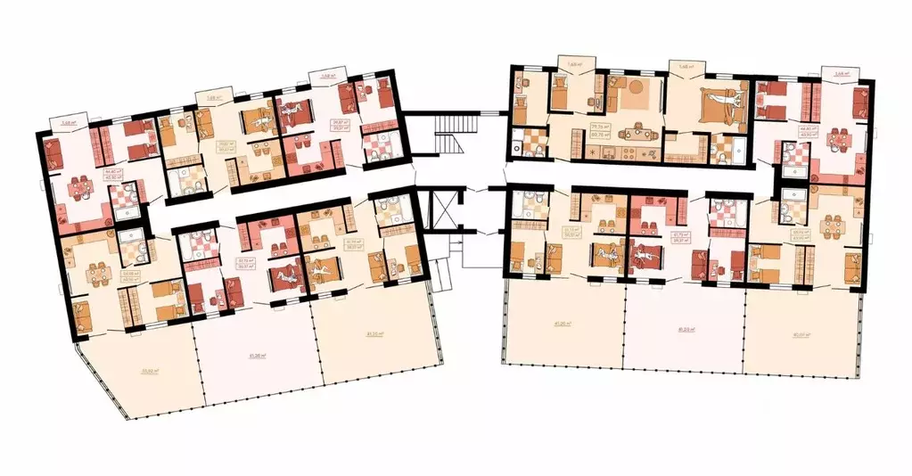 2-к кв. Приморский край, Владивосток Главная ул. (80.75 м) - Фото 2