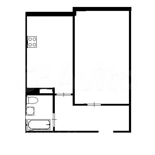 1-к. квартира, 50 м, 9/16 эт. - Фото 0