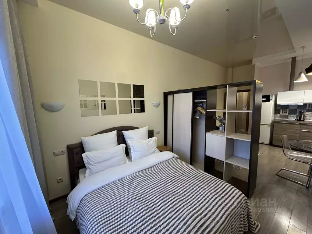 Студия Краснодарский край, Сочи Центральный мкр, ул. Несебрская, 14 ... - Фото 1