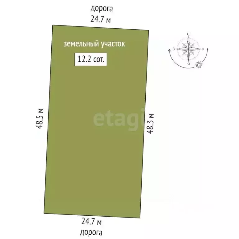 Участок в Владимирская область, Муром д. Макаровка,  (11.0 сот.) - Фото 2