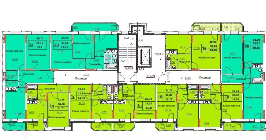 2-к кв. Московская область, Клин Майданово мкр,  (59.12 м) - Фото 1