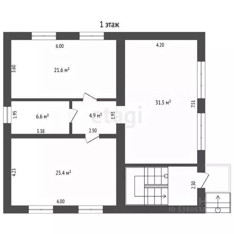 Дом в Ростовская область, Аксайский район, Щепкинское с/пос, пос. ... - Фото 2