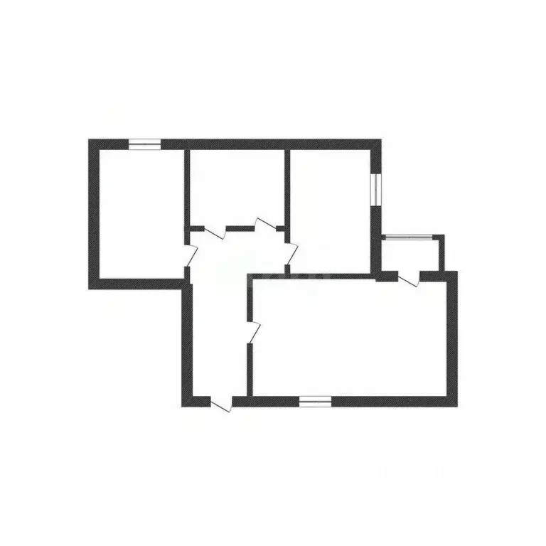 2-к кв. Курганская область, Кетовский муниципальный округ, с. Просвет ... - Фото 1