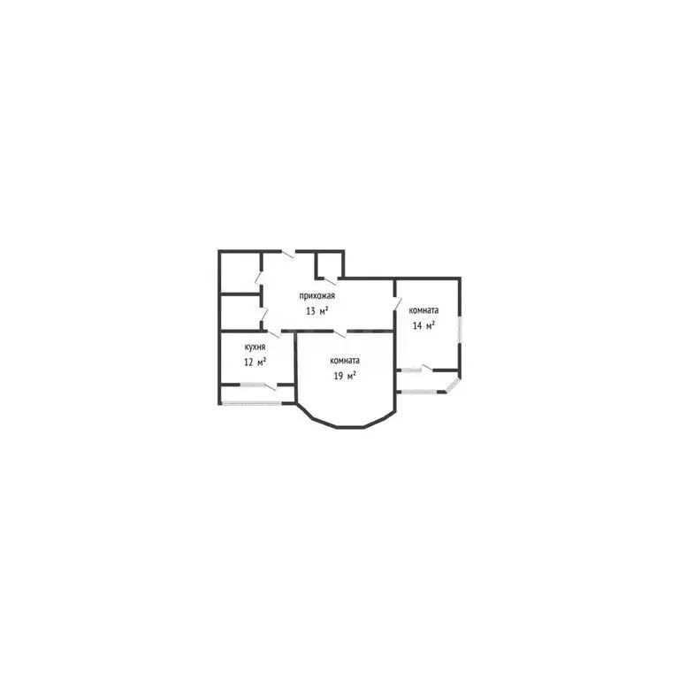 2-комнатная квартира: Краснодар, Минская улица, 122/14 (62 м) - Фото 0