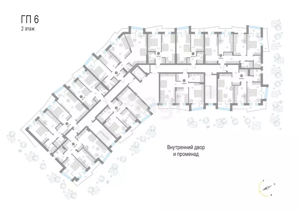 3-комнатная квартира: село Кулаково, Ирбитский тракт, 19-й километр ... - Фото 0