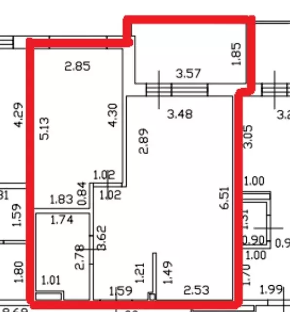1-комнатная квартира: Всеволожск, улица Кленовая Роща, 1к2 (44 м) - Фото 1