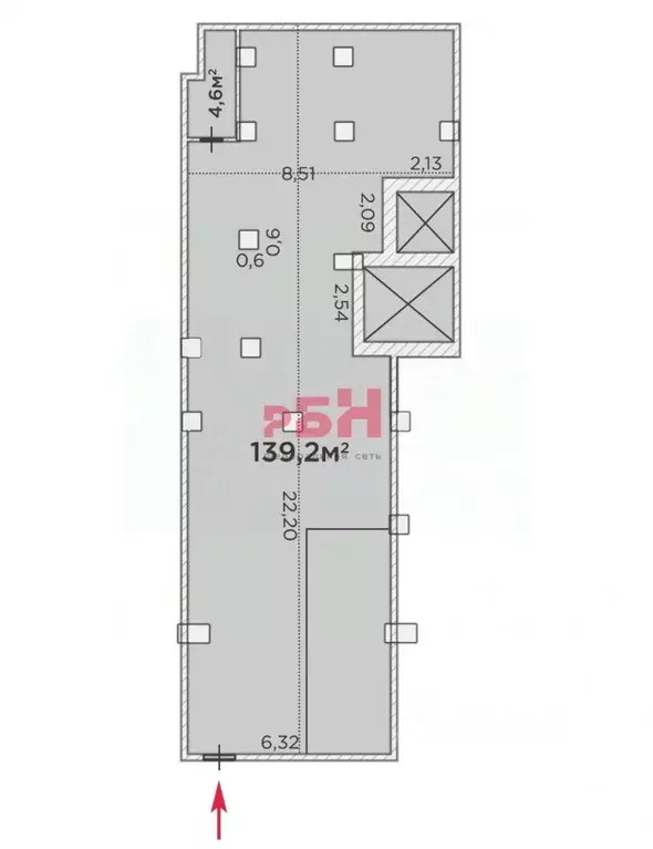 Торговая площадь в Тюменская область, Тюмень ул. Газовиков, 33 (144 м) - Фото 2