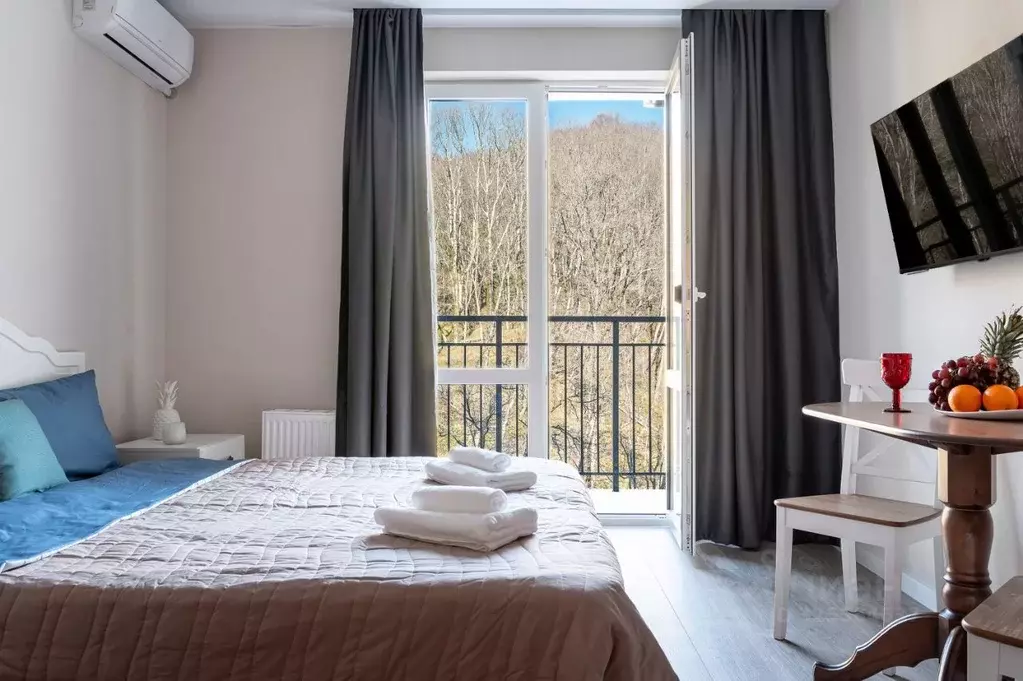 Студия Краснодарский край, Сочи ул. Искры, 88к3 (28.0 м) - Фото 1