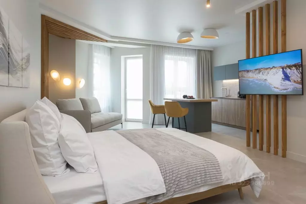 Студия Калининградская область, Зеленоградск ул. Приморская, 4 (48.0 ... - Фото 2