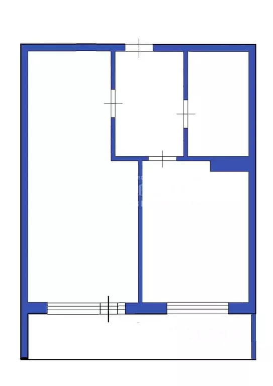 1-к кв. Кемеровская область, Кемерово просп. Шахтеров, 60 (26.0 м) - Фото 2