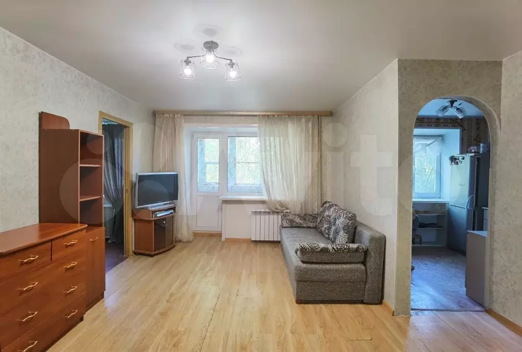 3-к. квартира, 46 м, 2/5 эт. - Фото 1