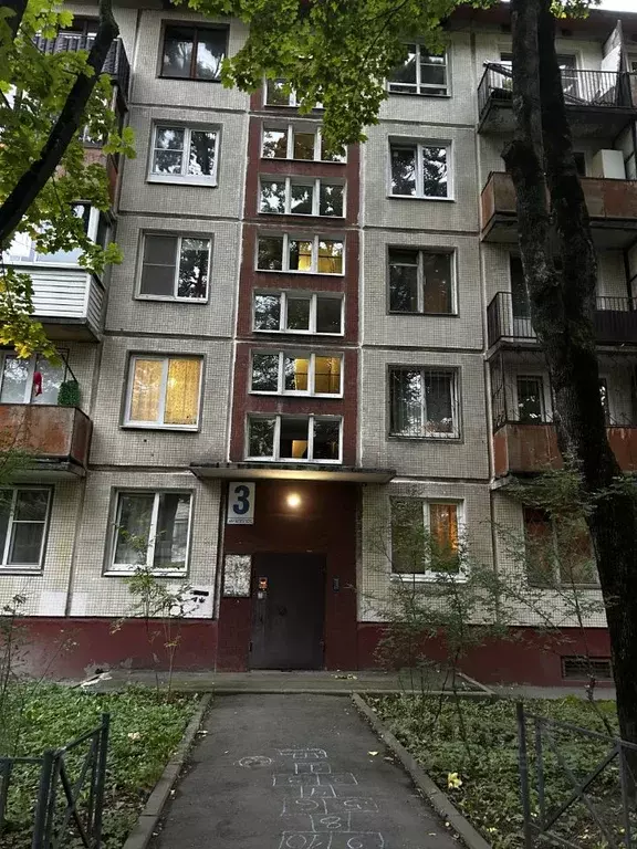 1-к кв. Санкт-Петербург просп. Космонавтов, 30К1 (30.8 м) - Фото 0