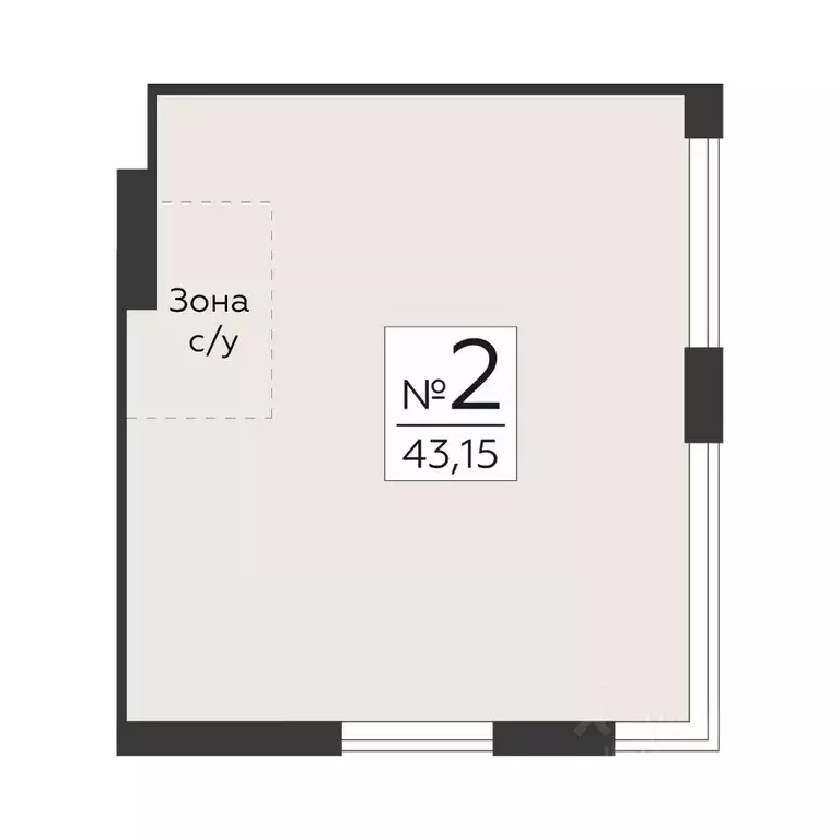 Помещение свободного назначения в Воронежская область, Воронеж просп. ... - Фото 1