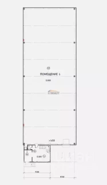 Склад в Московская область, Видное Донбасская ул., 89 (1020 м) - Фото 2