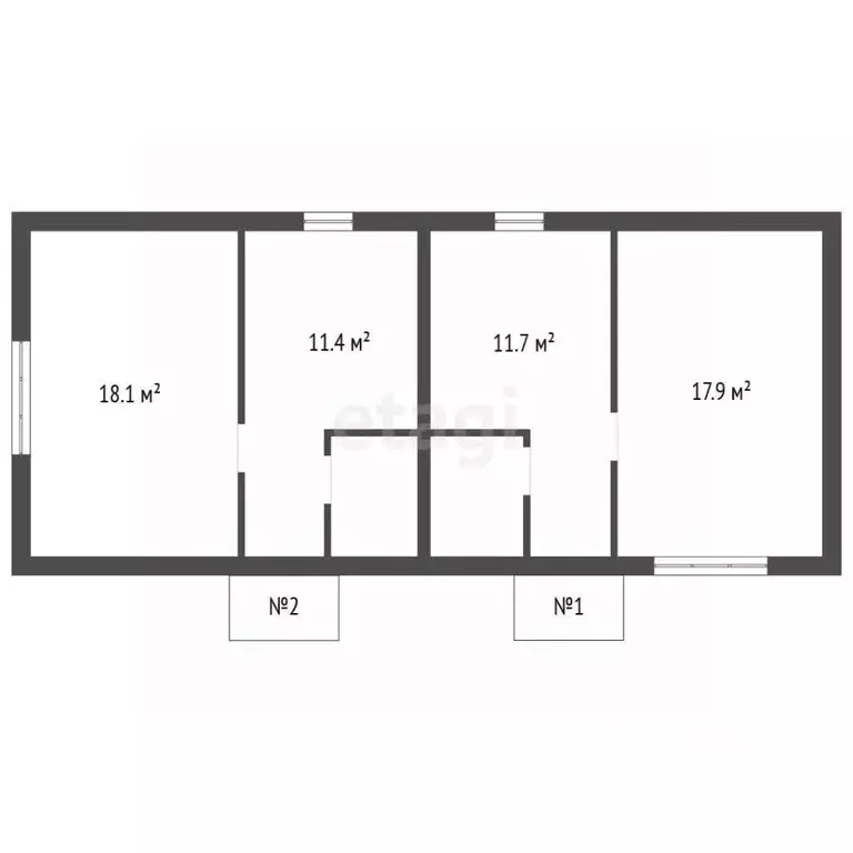 Дом в Воронежская область, Воронеж пер. Бродского, 36 (130 м) - Фото 2