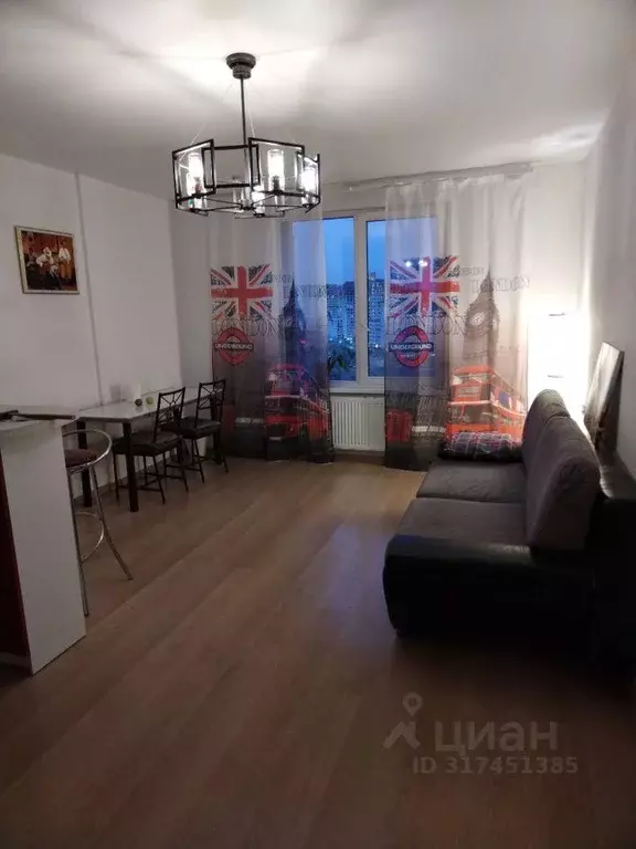 Квартира, 1 комната, 50 м - Фото 1
