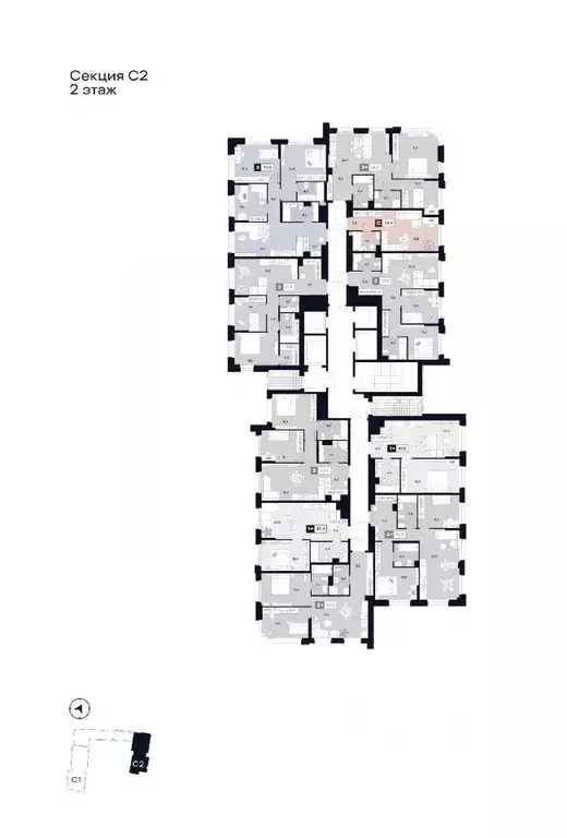 2-к кв. Москва Лодочная ул., 27К2 (70.7 м) - Фото 0