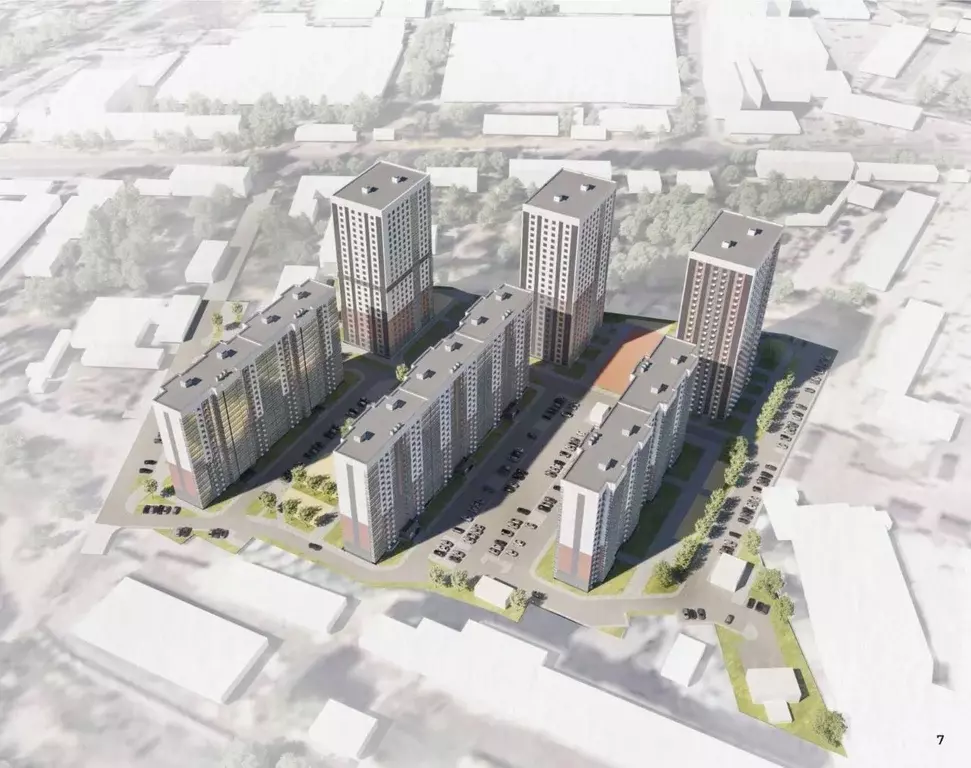 1-к кв. Воронежская область, Воронеж Городские Истории жилой комплекс ... - Фото 1