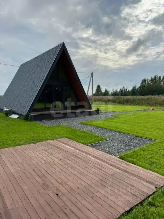 Дом в Тюменская область, Тюменский муниципальный округ, с. Каменка ул. ... - Фото 1