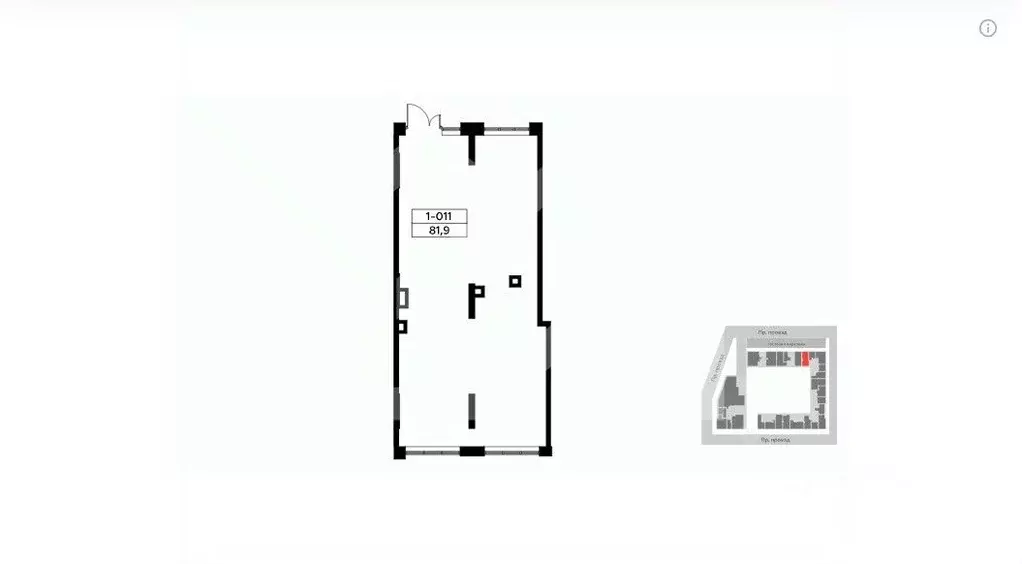 Помещение свободного назначения в Москва Родные кварталы жилой ... - Фото 2