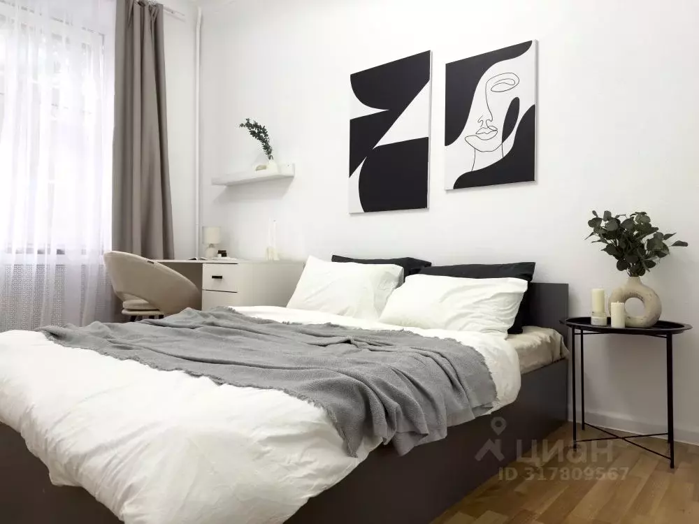 Комната Москва ул. Фадеева, 6С1 (13.0 м) - Фото 1