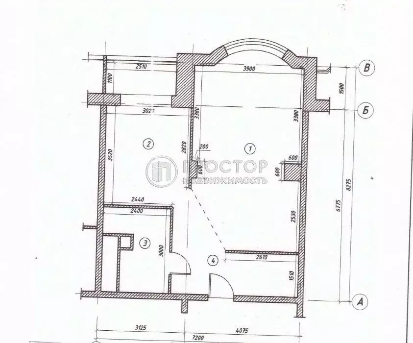 1-к кв. Московская область, Красногорск бул. Подмосковный, 8 (52.8 м) - Фото 2