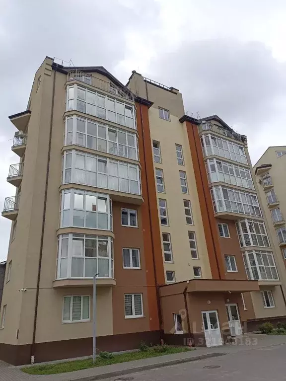 1-к кв. Калининградская область, Гурьевск Крайняя ул., 5Б (41.0 м) - Фото 0