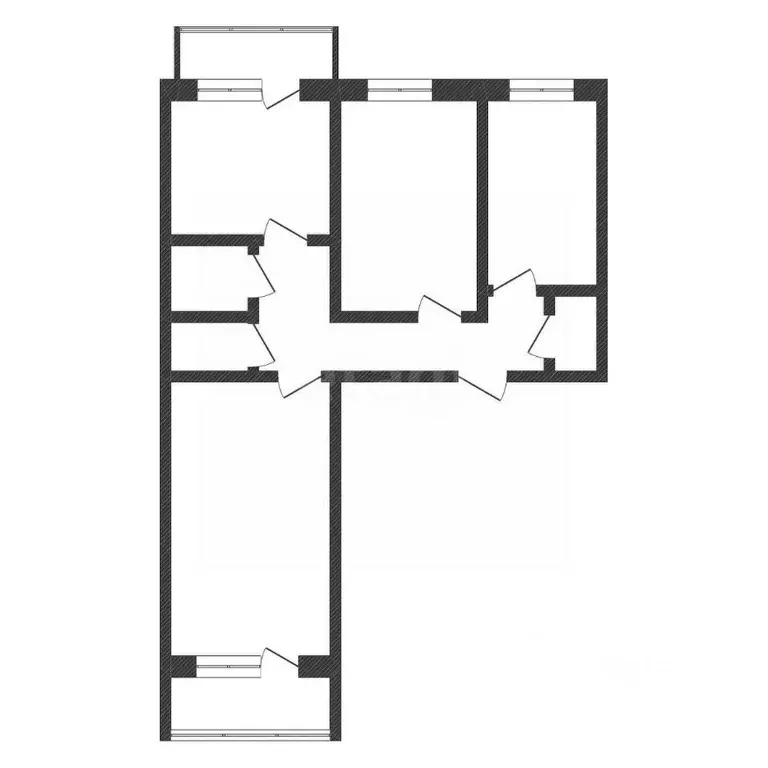 3-к кв. Нижегородская область, Нижний Новгород ул. Героя Советского ... - Фото 2