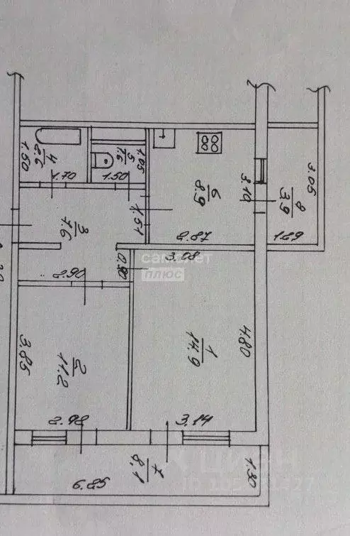 2-к кв. Краснодарский край, Анапа ул. Ленина, 179к1 (58.8 м) - Фото 2