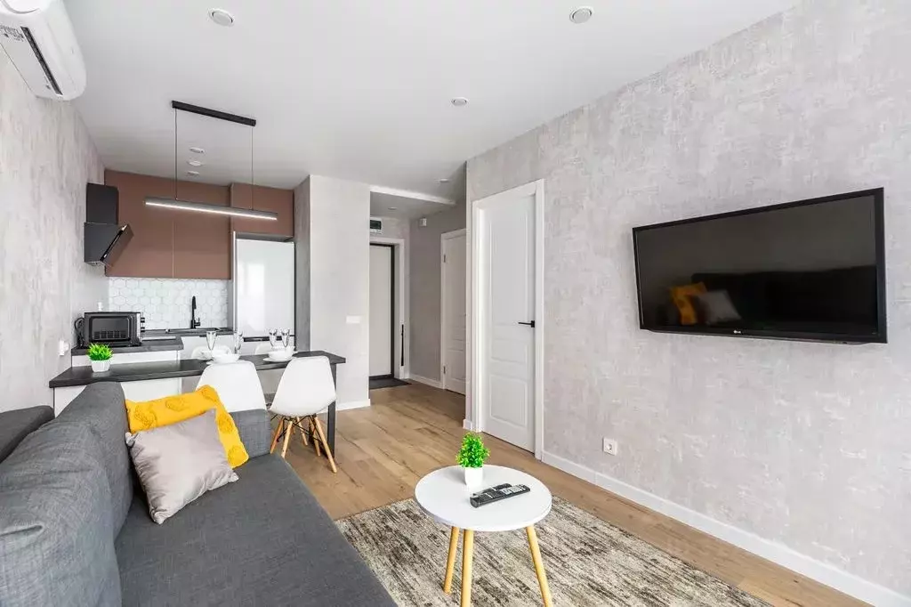 1-к кв. Татарстан, Казань ул. Анаса Тазетдинова, 7к1 (33.0 м) - Фото 1