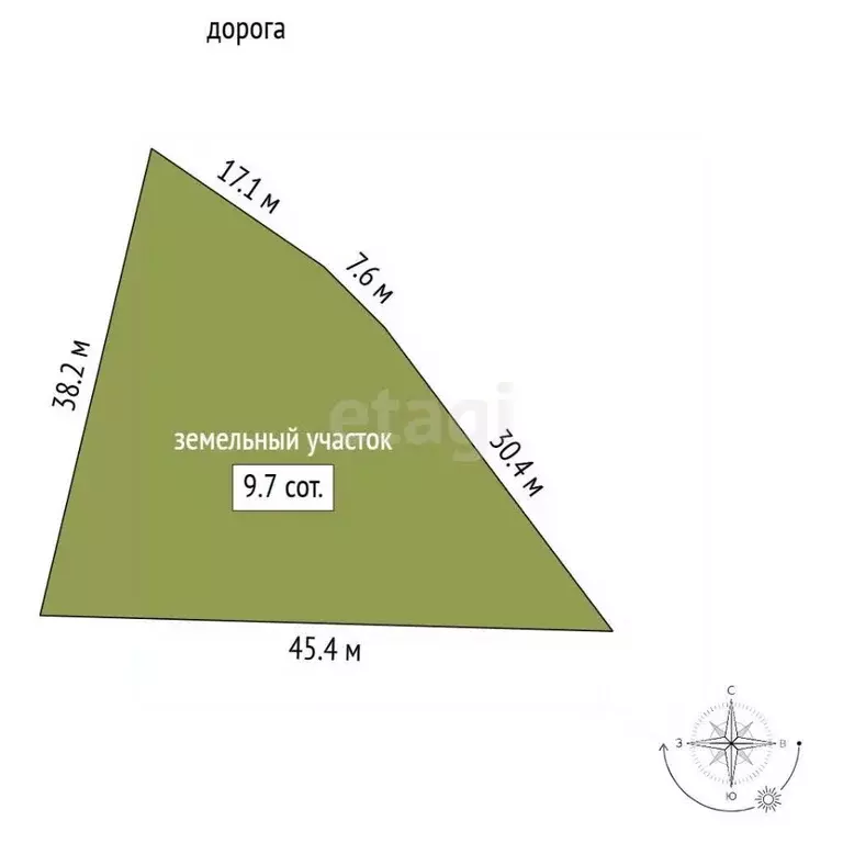 Участок в Крым, Феодосия Оптик ТСН,  (30.45 сот.) - Фото 2