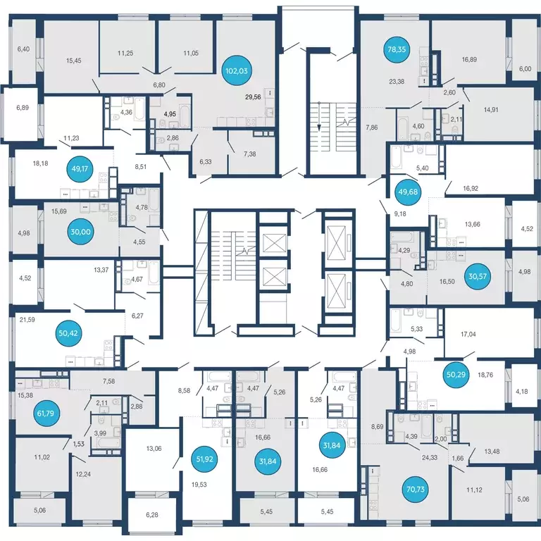 1-к кв. Липецкая область, Липецк Елецкий мкр, 2-12 (49.68 м) - Фото 2