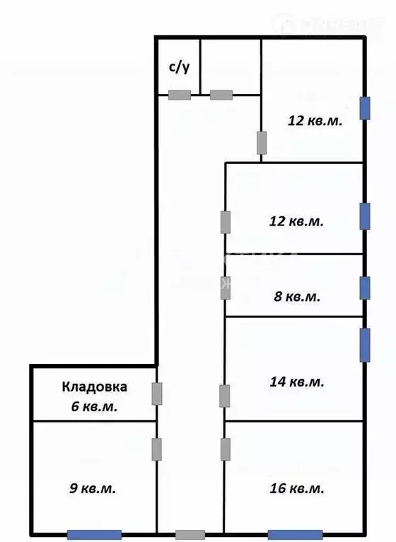 5-к кв. Липецкая область, Липецк ул. Нестерова, 8 (106.5 м) - Фото 2
