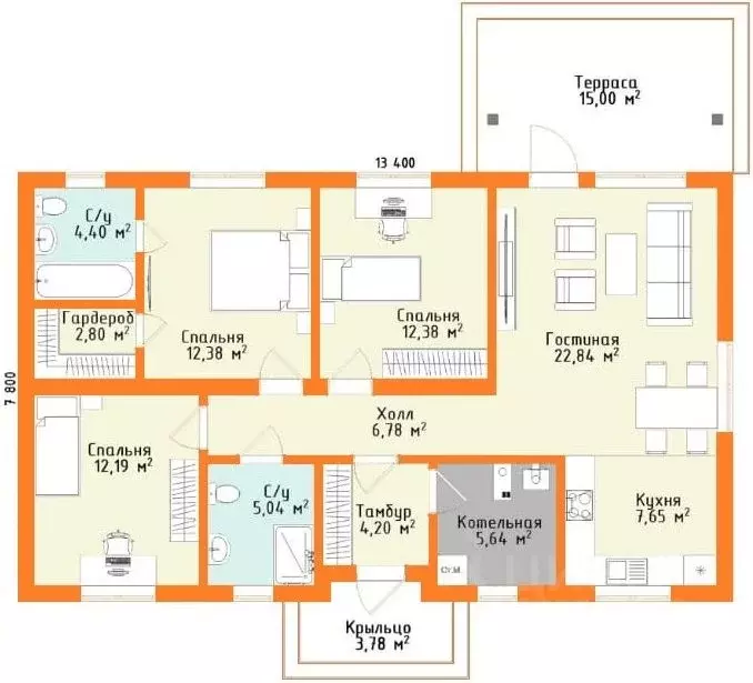 Дом в Свердловская область, Белоярский муниципальный округ, пос. ... - Фото 1