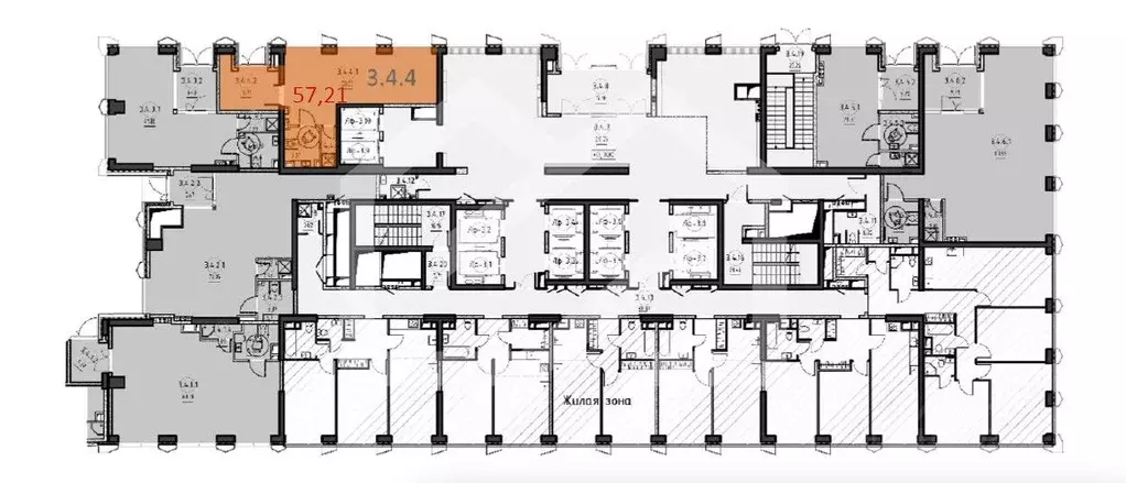 Торговая площадь в Москва просп. Генерала Дорохова, 49вл1 (57 м) - Фото 2