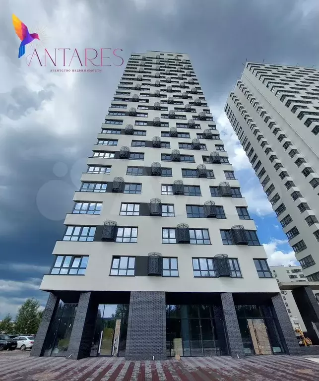 2-к. квартира, 51,4 м, 4/25 эт. - Фото 1