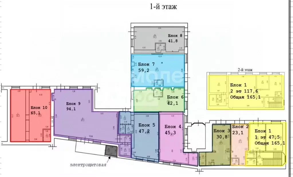 Помещение свободного назначения в Москва Долгоруковская ул., 27С1 (23 ... - Фото 2