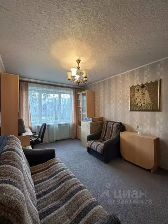 1-к кв. Псковская область, Псков ул. Кузбасской Дивизии, 30А (32.5 м) - Фото 1