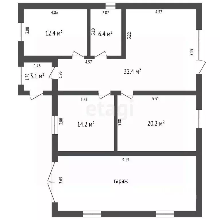 Дом в Воронежская область, Хохольский район, Петинское с/пос, пос. ... - Фото 2