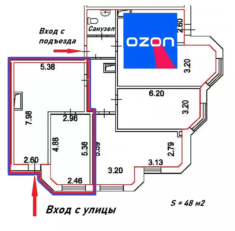 Помещение свободного назначения в Московская область, Балашиха ул. ... - Фото 2