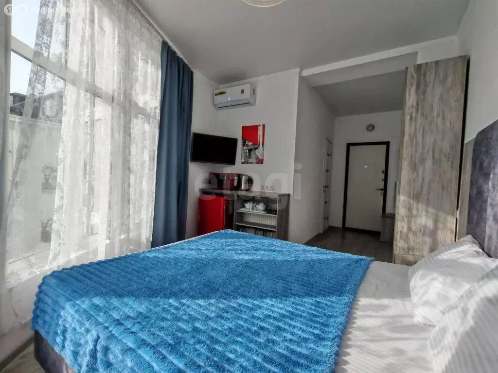 Квартира-студия: село Агой, гостиничный комплекс Радуга, 10Г (15.4 м) - Фото 1