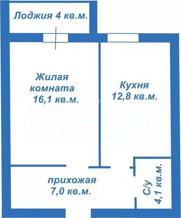 1-к кв. Амурская область, Благовещенск Игнатьевское ш., 14/5 (40.0 м) - Фото 1