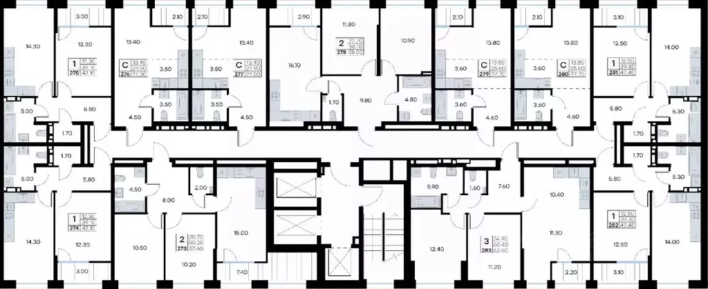 3-к кв. Приморский край, Владивосток ул. Нейбута, 135 (62.6 м) - Фото 2