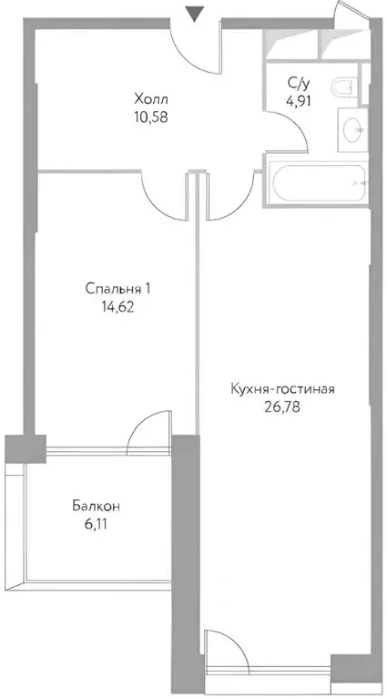 2-к кв. Москва просп. Мира, 95 (63.0 м) - Фото 2